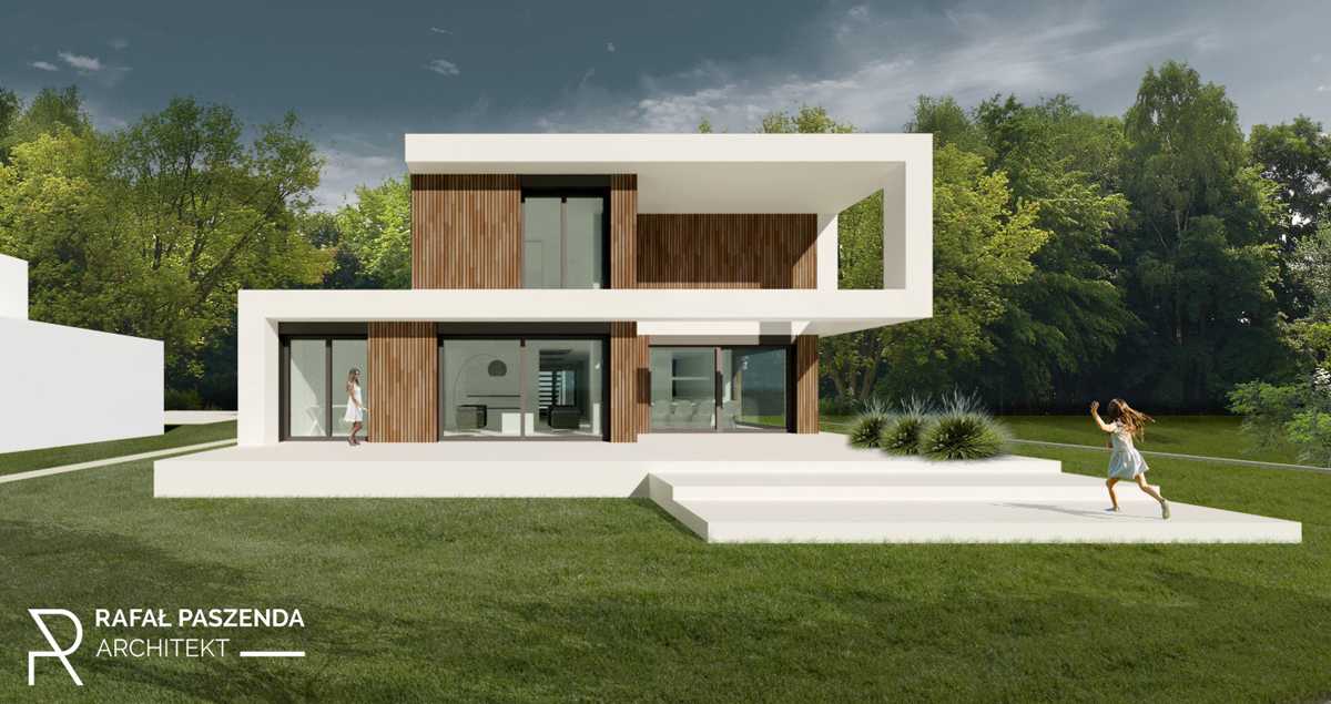 Projekt nowoczesnego domu w Rybniku Orzepowicach